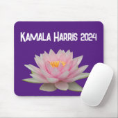 Kamala Harris Lotus 2024 Mousepad (Mit Mouse)