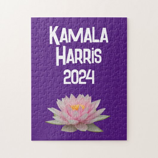 Kamala Harris Lotus 2024 Puzzle (Vertikal)