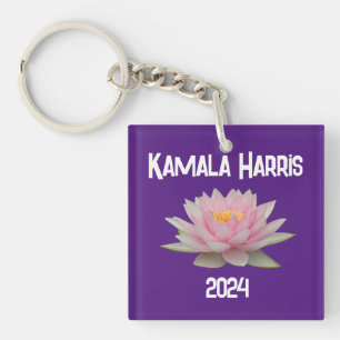 Kamala Harris Lotus 2024 Schlüsselanhänger