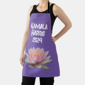 Kamala Harris Lotus 2024 Schürze (InSitu)