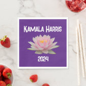 Kamala Harris Lotus 2024 Serviette (Beispiel)