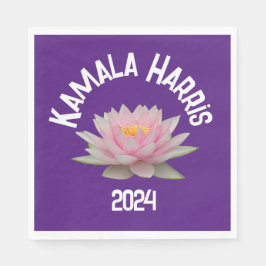 Kamala Harris Lotus 2024 Serviette