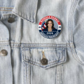 KAMALA HARRIS MADAM PRÄSIDENT BUTTON (Beispiel)