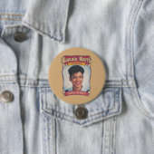 Kamala Harris Madame Präsident Retro Card Button (Beispiel)