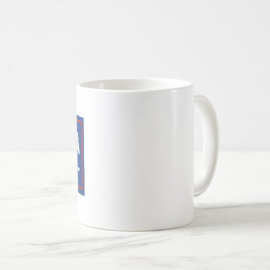 Kamala Harris Maga Sign Kaffeetasse (VorderseiteRechts)