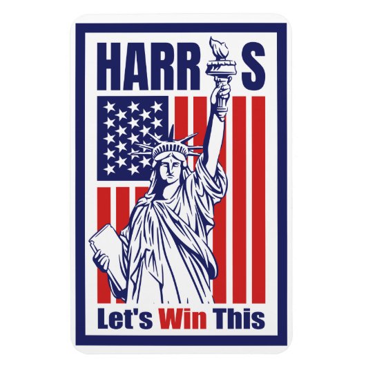 Kamala Harris Magnet (Vertikal)