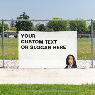 Kamala Harris maßgeschneidert Banner
