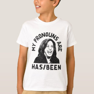 Kamala Harris meine Pronos sind Präsident T-Shirt