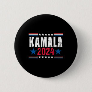 Kamala Harris Middle Finger sagen es zu meinem Ges Button