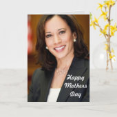 KAMALA HARRIS MOTHERDAY Faltkarte Karte (Gelbe Blume)