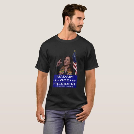 Kamala Harris MVP Vizepräsidentin Biden Harri T-Shirt (Vorne ganz)