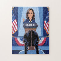 KAMALA HARRIS' NIECE Jigsaw Puzzle