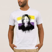 Kamala Harris Nonbinary-Pride-T - Shirt (Vorderseite)