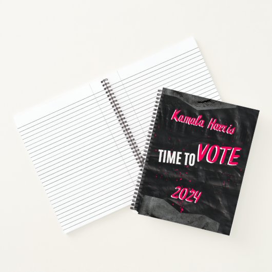 Kamala Harris Notebook Notizblock (Innenseite)