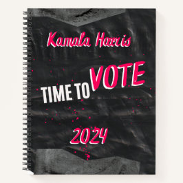 Kamala Harris Notebook Notizblock