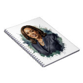 Kamala Harris Notizblock (Rechte Seite)