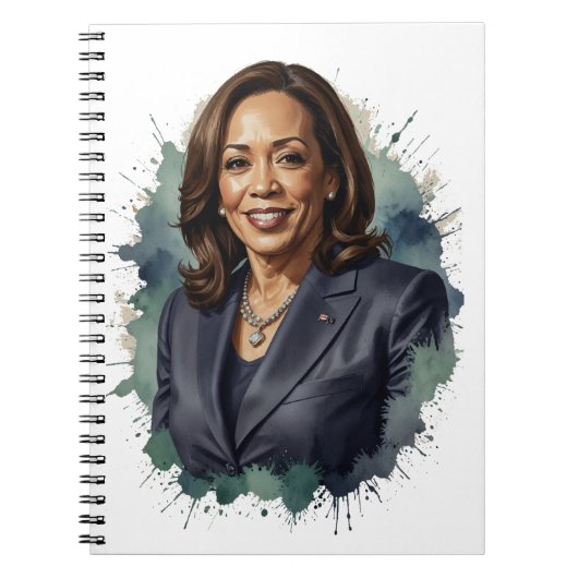 Kamala Harris Notizblock (Vorderseite)