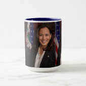 Kamala Harris Offiziell Portrait Kaffee Tasse (Zentrum)