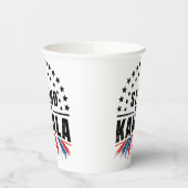 Kamala Harris Pappbecher (Links)