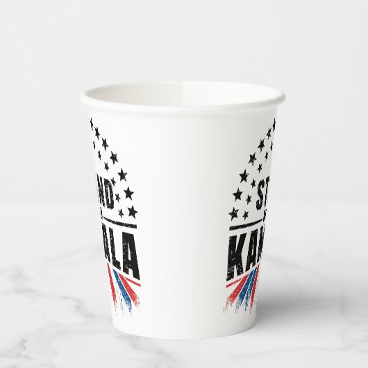 Kamala Harris Pappbecher (Links)