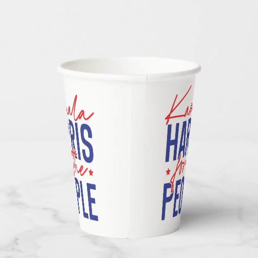 Kamala Harris Pappbecher (Rechts)