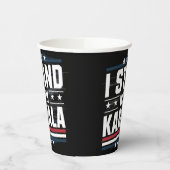 Kamala Harris Pappbecher (Links)