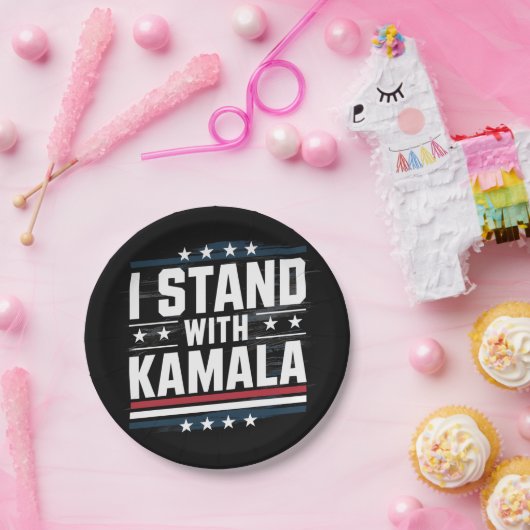 Kamala Harris Pappteller (Party)