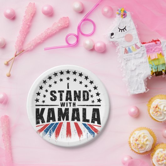 Kamala Harris Pappteller (Party)