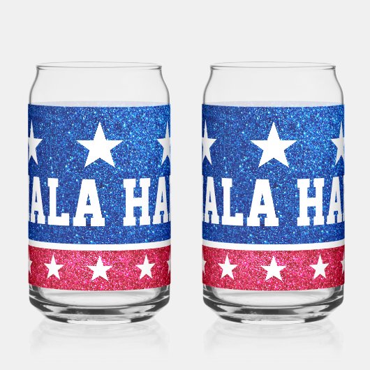 Kamala Harris Patriotic Coffee Tasse - 2024 Dosenglas (Links)