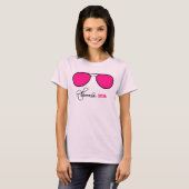 Kamala Harris Pink Aviators T-Shirt (Vorne ganz)