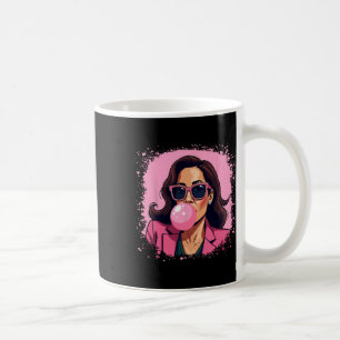 Kamala Harris Pink Bubble Gum Kaffeetasse