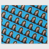 Kamala Harris Pop Art Geschenkpapier (Flach)