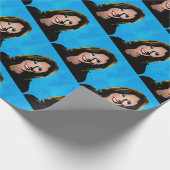 Kamala Harris Pop Art Geschenkpapier (Ecke)