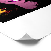 KAMALA HARRIS Pop Art Poster (Ecke)