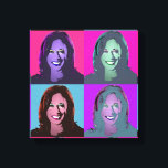 Kamala Harris Pop Art (Rosa, Magenta, Blau, Lila Leinwanddruck<br><div class="desc">Politischer Pop Art Gear und politische Geschenke von PolitiClothes.com & PolitiCardz.com finden die einzigartigsten Wahlen und politischen Geschenke inklusive: politische T - Shirt, politische Autoaufkleber, politische Buttons, politische Poster, politische Buttone, politische Karten, politische Tasse, politische Plakate, politische Zeichen und mehr! Politische Kunst & Gear: http://www.PolitiClothes.com Politische Karten und Geschenke: http://www.PolitiCardz.com...</div>