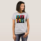 KAMALA HARRIS Pop Art T-Shirt (Vorne ganz)