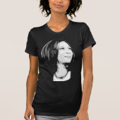 Kamala Harris Portrait Print T-Shirt (Vorderseite)