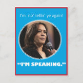 Kamala Harris Postcard Postkarte (Vorderseite)