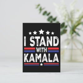 Kamala Harris Postkarte