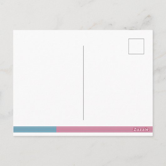 Kamala Harris Postkarte (Rückseite)