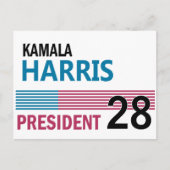 Kamala Harris Postkarte (Vorderseite)
