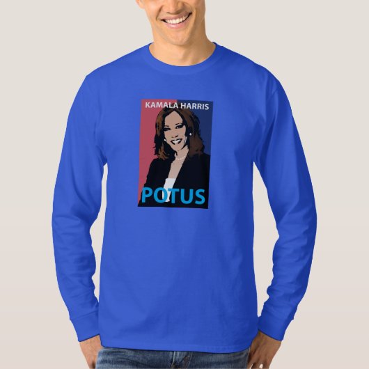 Kamala Harris "Potus" T - Shirt (Vorderseite)