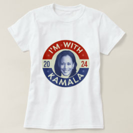 Kamala Harris Präsident 2024 Foto Retro T-Shirt