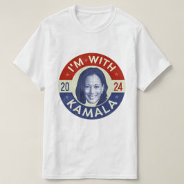 Kamala Harris Präsident 2024 Foto Retro T-Shirt