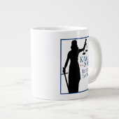 Kamala Harris Präsident Berufung 2024 Jumbo-Tasse (Vorderseite Rechts)