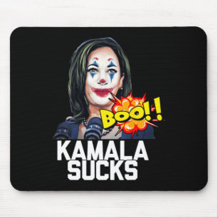 Kamala Harris Präsident Wahl 2024 Trump Hallow Mousepad