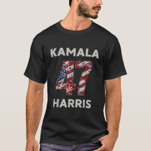 Kamala Harris Präsidentin 47 USA Amerika 2024 T-Shirt
