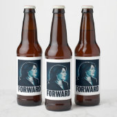 Kamala Harris - Präsidentschaftswahl 2024 Bierflaschenetikett (Flaschen)