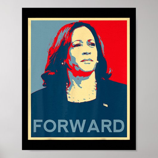Kamala Harris - Präsidentschaftswahl 2024 P Poster (Vorne)
