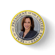 Kamala Harris Präsidiales Button